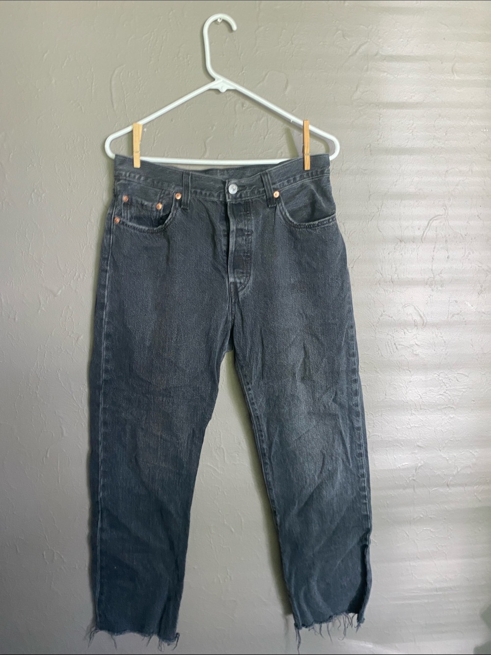 Levi's Black 501s
